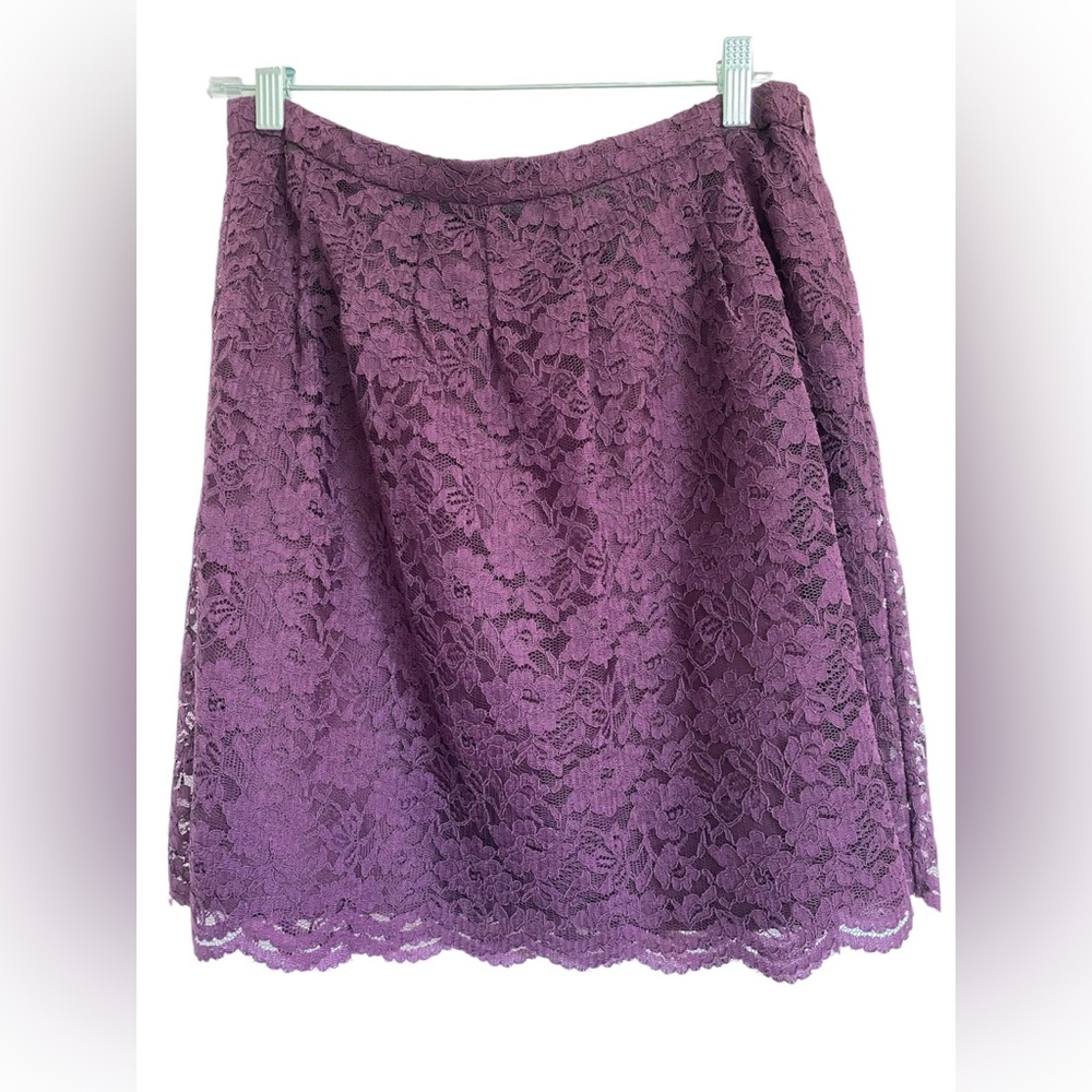 Loft Deep Purple Skirt